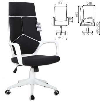 Кресло офисное BRABIX Prime EX-515 (черная ткань) в Восходе - voskhod.mebel54.com | фото