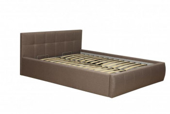 Кровать "Диана" ш. 1400 (Н=1010мм) (жаккард шоколад) в Восходе - voskhod.mebel54.com | фото