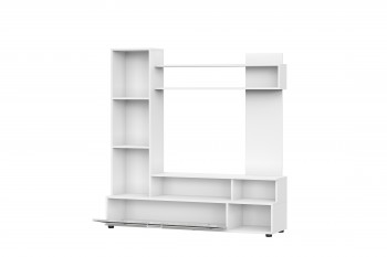 Мебель для гостиной "МГС 9" Белый / Цемент светлый в Восходе - voskhod.mebel54.com | фото