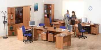 Мебель для персонала Альфа 61 Ольха в Восходе - voskhod.mebel54.com | фото