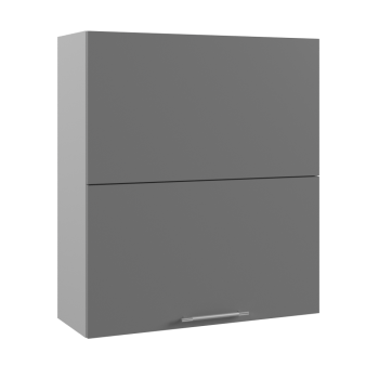 Ройс ПГПМ 800 Шкаф верхний Blum Aventos HF (Графит софт/корпус Серый) в Восходе - voskhod.mebel54.com | фото